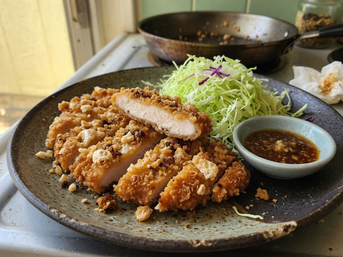 Pork-Rind Chicken Katsu (No Panko)